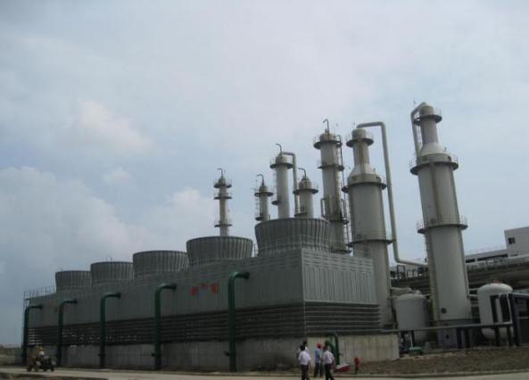 洛阳市逆流式工业型钢结构冷却塔